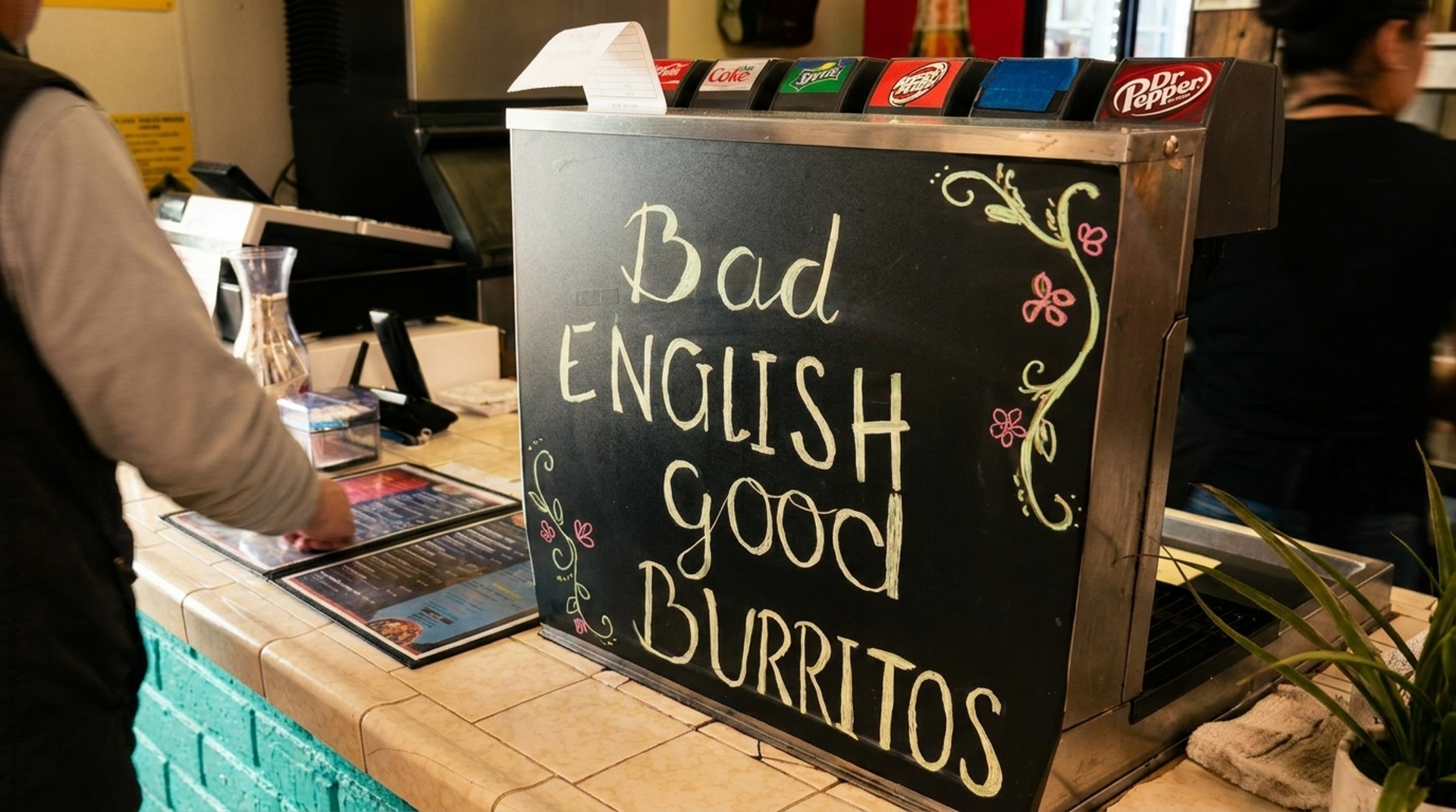 We let the food do the talking