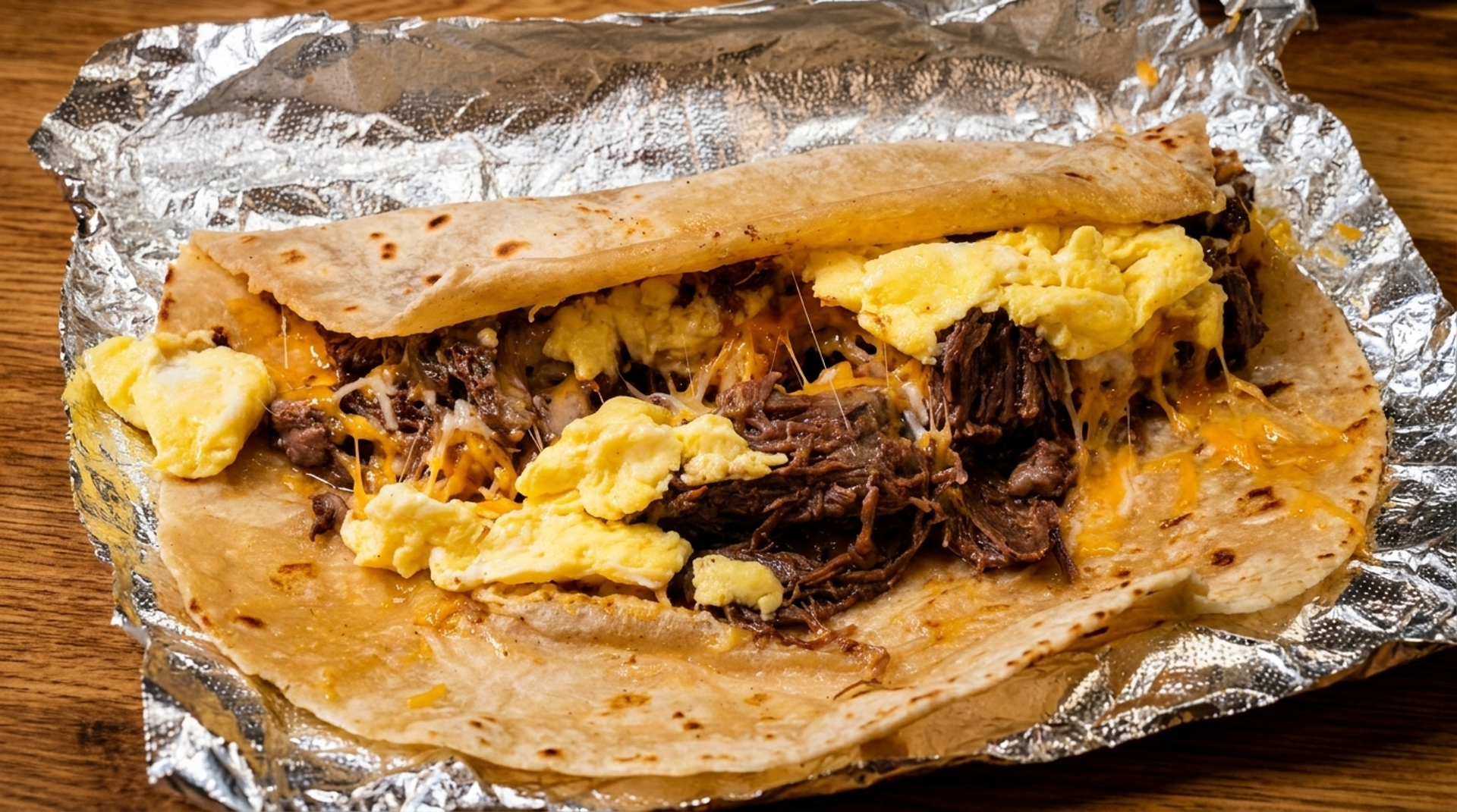 The Yellowjackets burrito
